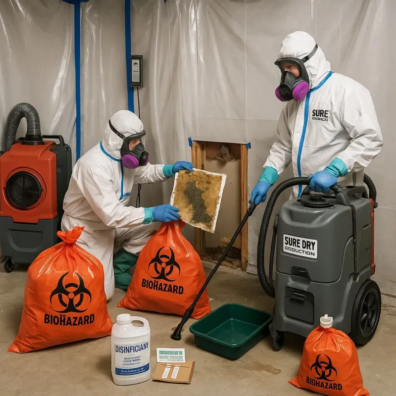 Contaminated Water Handling Protocols process in Anthony, TX