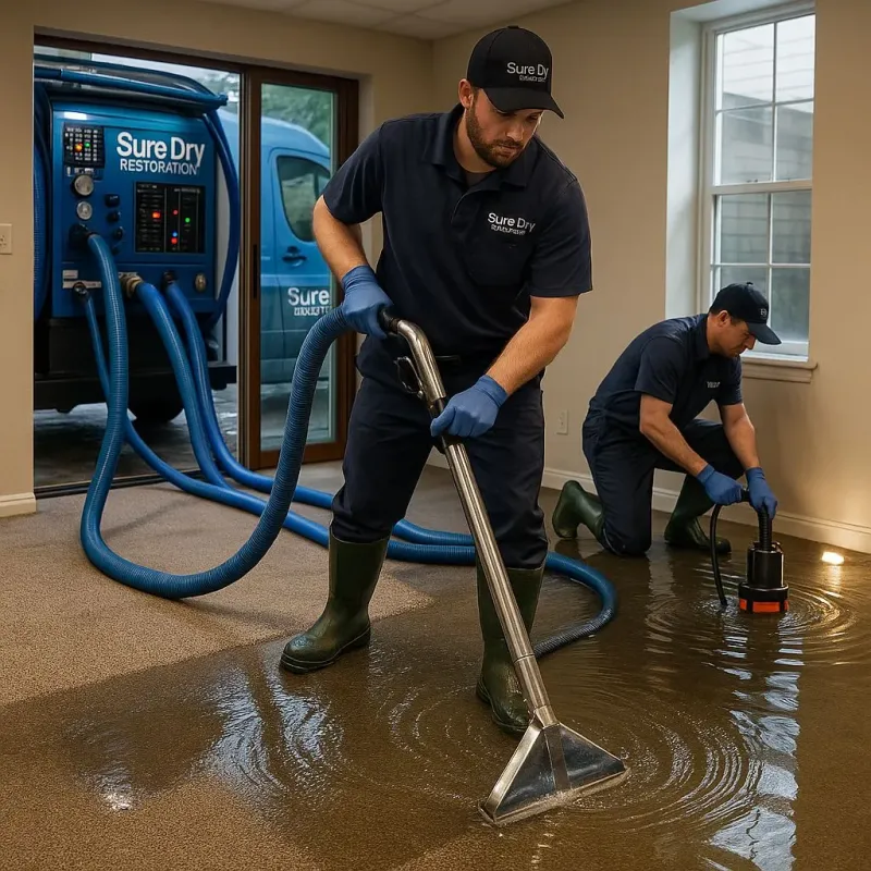Water Extraction and Removal process in Anthony, TX